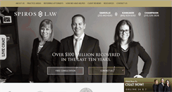 Desktop Screenshot of danvillepersonalinjurylawyer.com